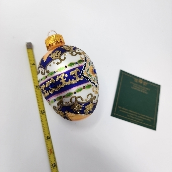 NWT‎ Hand Crafted Glass Ornament - Picture 4 of 9